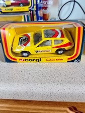 CORGI 301 LOTUS ELITE YELLOW VERY NEAR MINT BOXED 1979