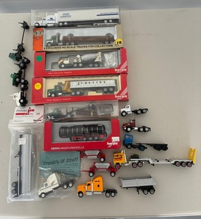 HO scale 1/87 Semi Truck Lot Herpa Con Cor Swift And More