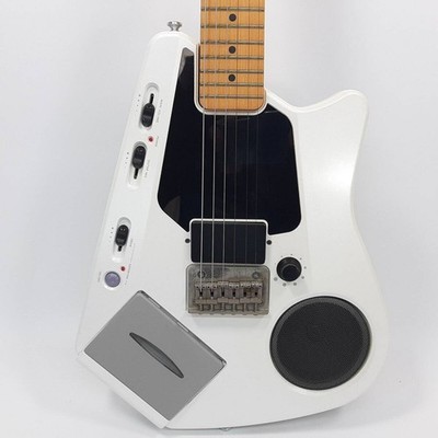 Casio EG-5 EleKing Guitar White with Built in Cassette Deck