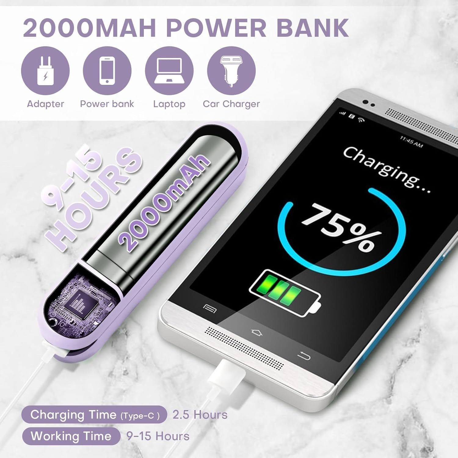 Nezylaf Portable Mini Handheld Fan