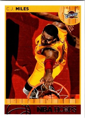 2013-14 Hoops C.J. Miles #101 Cleveland Cavaliers