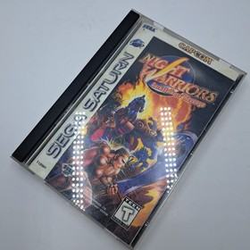 Capcom Night Warriors Darkstalker's Revenge Sega Saturn Tested CIB Fighting