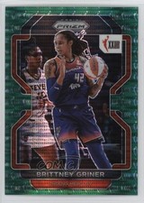 2022 Panini Prizm WNBA W25 Green Pulsar Prizm 18/25 Brittney Griner #164 15rv
