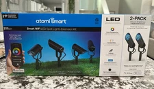 Atomi Smart WiFi LED Spot Lights Extension Kit 2 Pack New Sealed