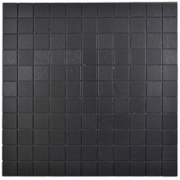 Mosaik Alu GebüRstet Schwarz Selbstklebend Bad Wand Fliesenspiegel WB200-L3B