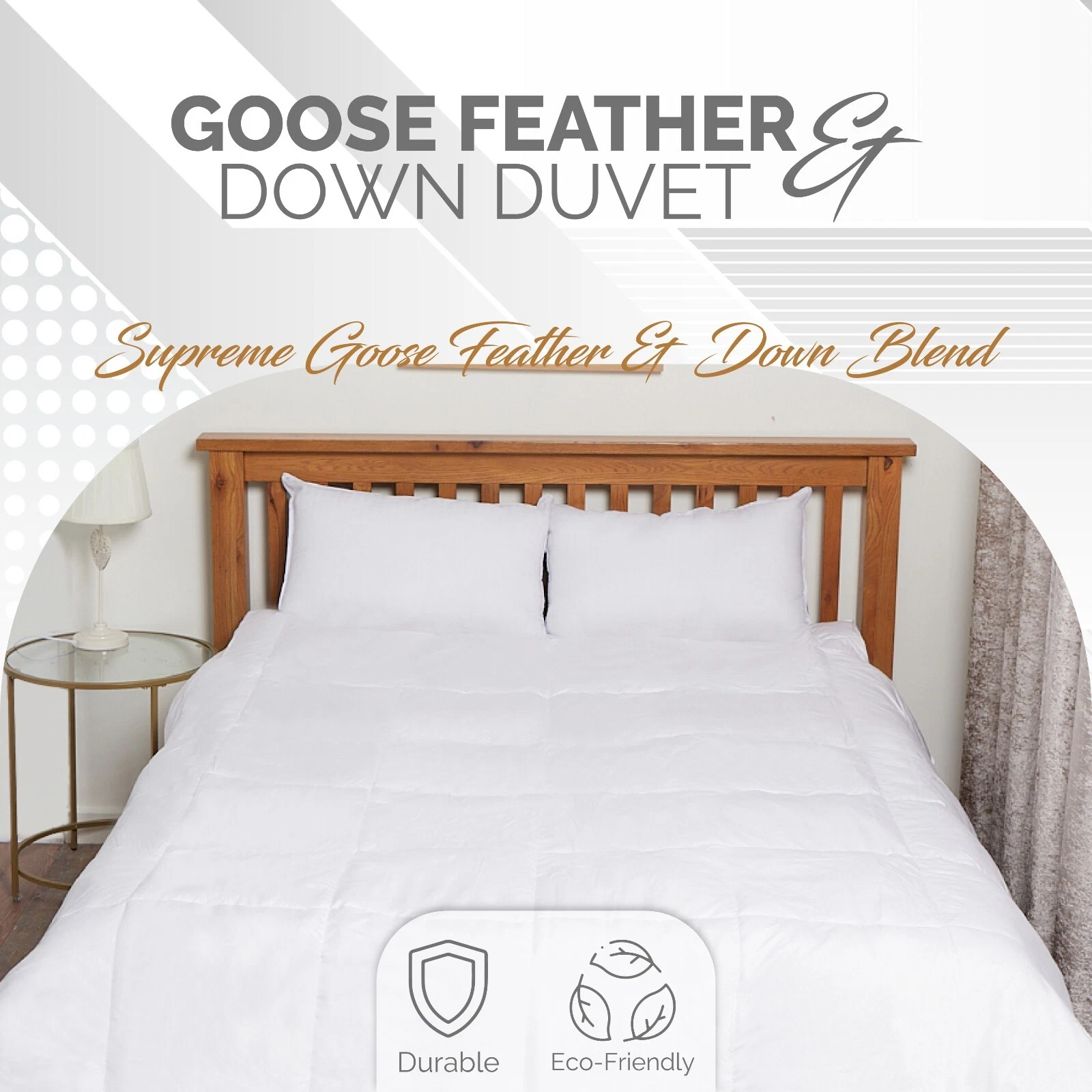 Luxury Goose Feather & Down Duvet