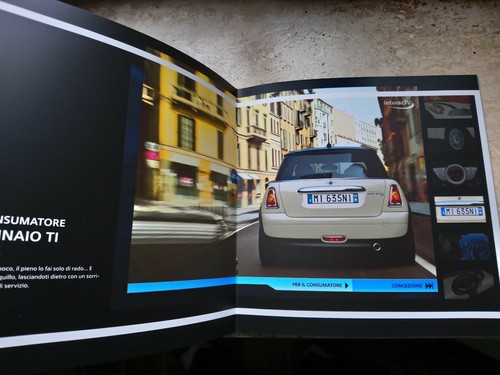 π΅ DEPLIANT BROCHURE AUTO MINI COOPER D MOTORE ACCESSORI LINGUA ITALIANO 2007 π - Foto 11 di 12