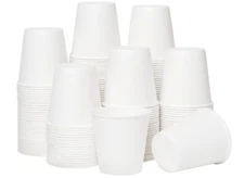 RACETOP [600 Pack] 3 oz Bathroom Paper Cups, Disposable Paper Cups, Small Mouthw