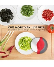 Pizza Cutter Wheel with Protective Blade Guard, Super Sharp and Easy...