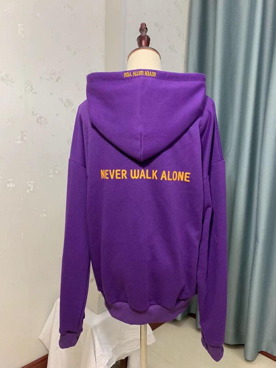 BTS Hoodie: Jimin Seven With You Hoodie Never Walk Alone 