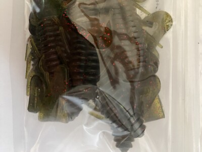 Gene Larew Biffle Bug 4.25   7pk Watermelon/red Flake