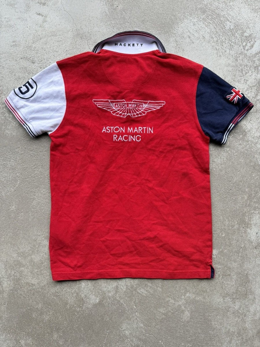 Hackett London x Aston Martin Racing Polo Shirt | eBay