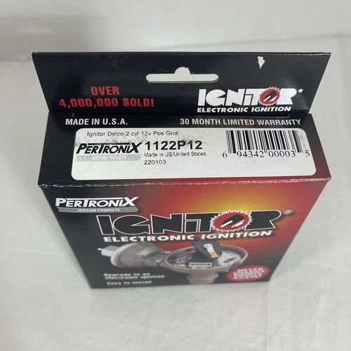 Pertronix 1122P12 Ignitor Delco 2 Cyl 12V Electronic Ignition Conversion Kit - Picture 2 of 11