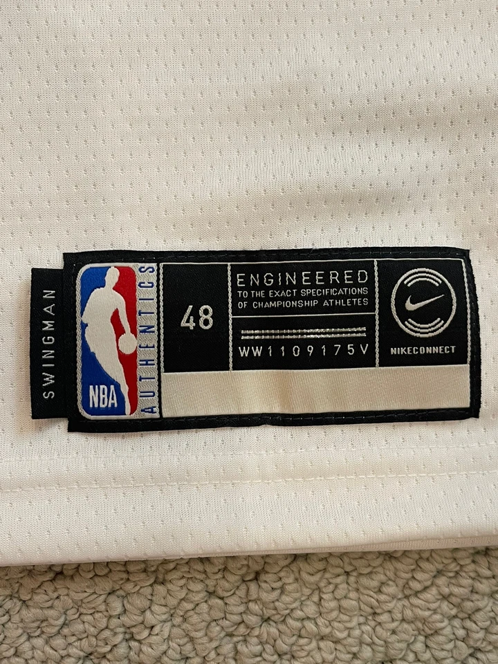 Camiseta Brandon Ingram Swingman Home Blanca Lakers 48 L Auténtica Foto 3 de 4