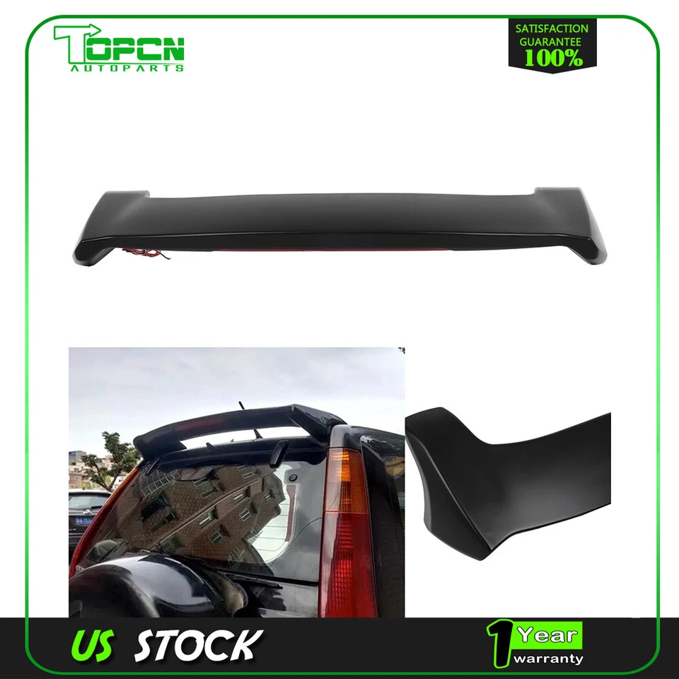 Alerón de techo trasero con luz de freno LED para Honda CR-V CRV 2002 2003 2004 2005-2006 Foto 2 de 4