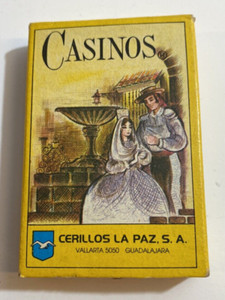 Vintage Cerillos Casinos Matchbox, Guadalajara, Vallarita 550, 34 La Ronda