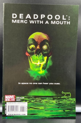 2010 Marvel Comics Dead Pool Merc With A Mouth #6 In Space no one can hear U Cus