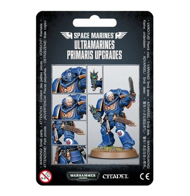 Warhammer 40K: Space Marines Ultramarines Primaris Upgrades New 40,000