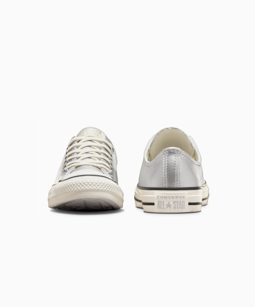 New Converse Chuck Taylor All Star Low Shoes - Metallic Leather
