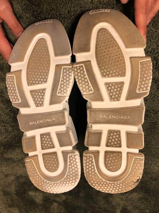 Balenciaga Speed Trainer shoes Size-43 JP-28.0cm Black White logo