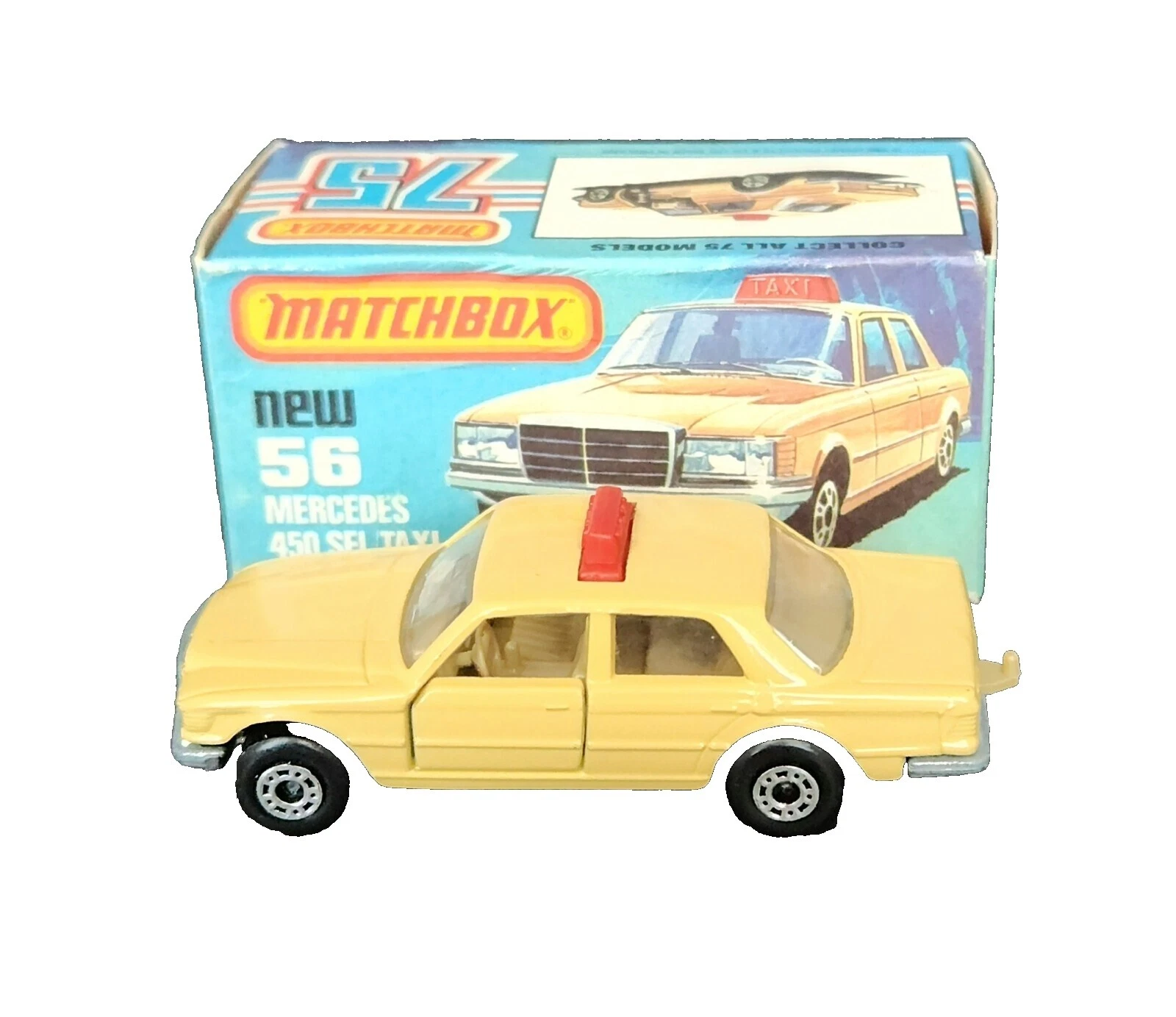 Matchbox Mercedes-Benz 1979 año del vehículo Vintage fabricación Diecast coches, camiones y camionetas