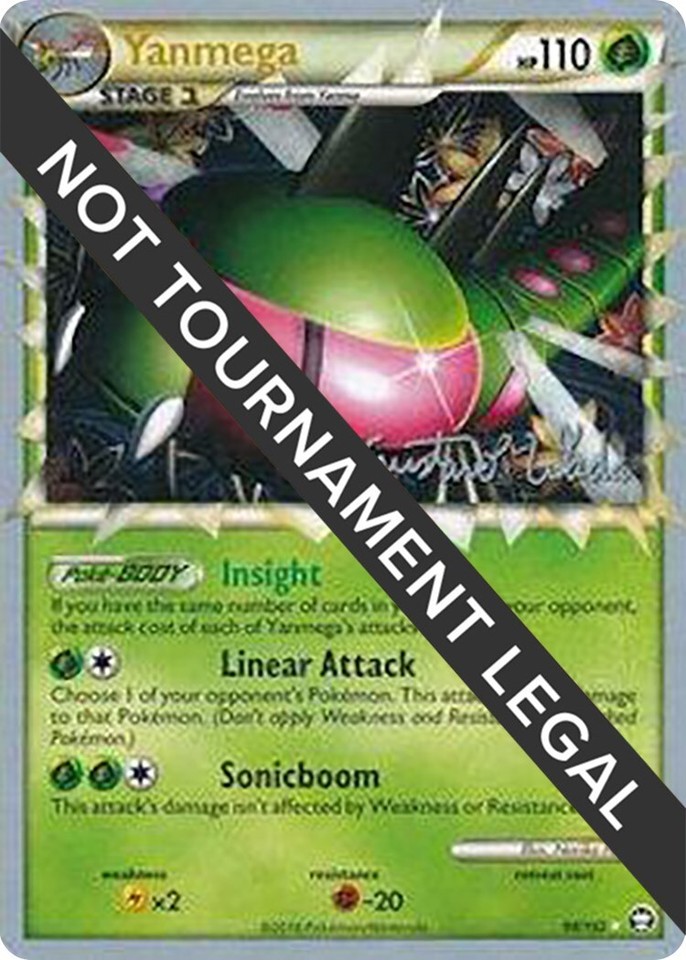 Yanmega 98/102 World Championship Decks - 1 of 1
