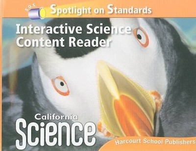 Harcourt School Publishers Science California: Interactive Science Cnt Re - GOOD