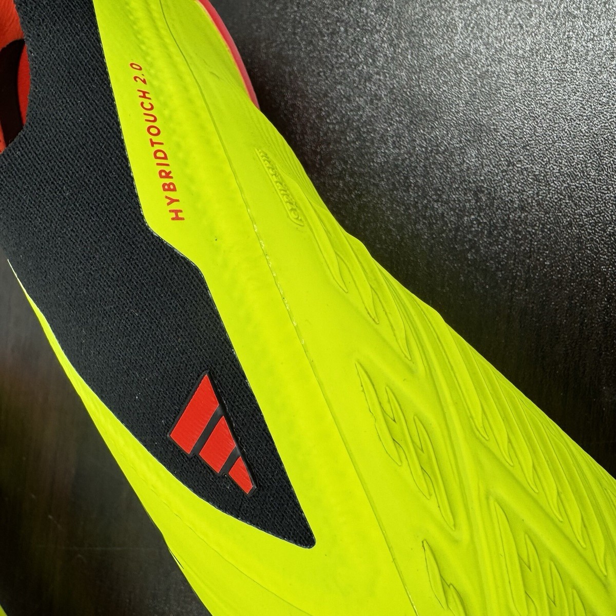 adidas Predator Elite Laceless FG Soccer Cleats Yellow Black Mens 7.5 Womens 8.5 F50 Elite Laceless FG [Team Solar Yellow 2/Core Black/Lucid  main image 4