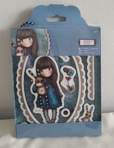 Portachiavi Imbottito SANTORO GORJUSS 'Hush Little Bunny', 7x5,5 Cm