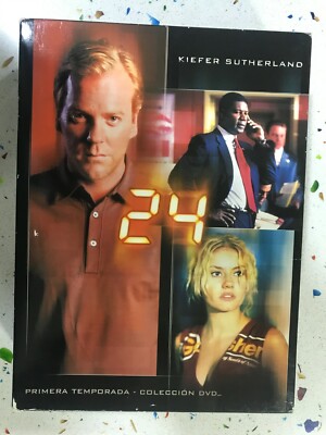 24 1ª PRIMERA TEMPORADA COLECCION DVD KIEFER SUTHERLAND ESPAÑOL INGLES 3T
