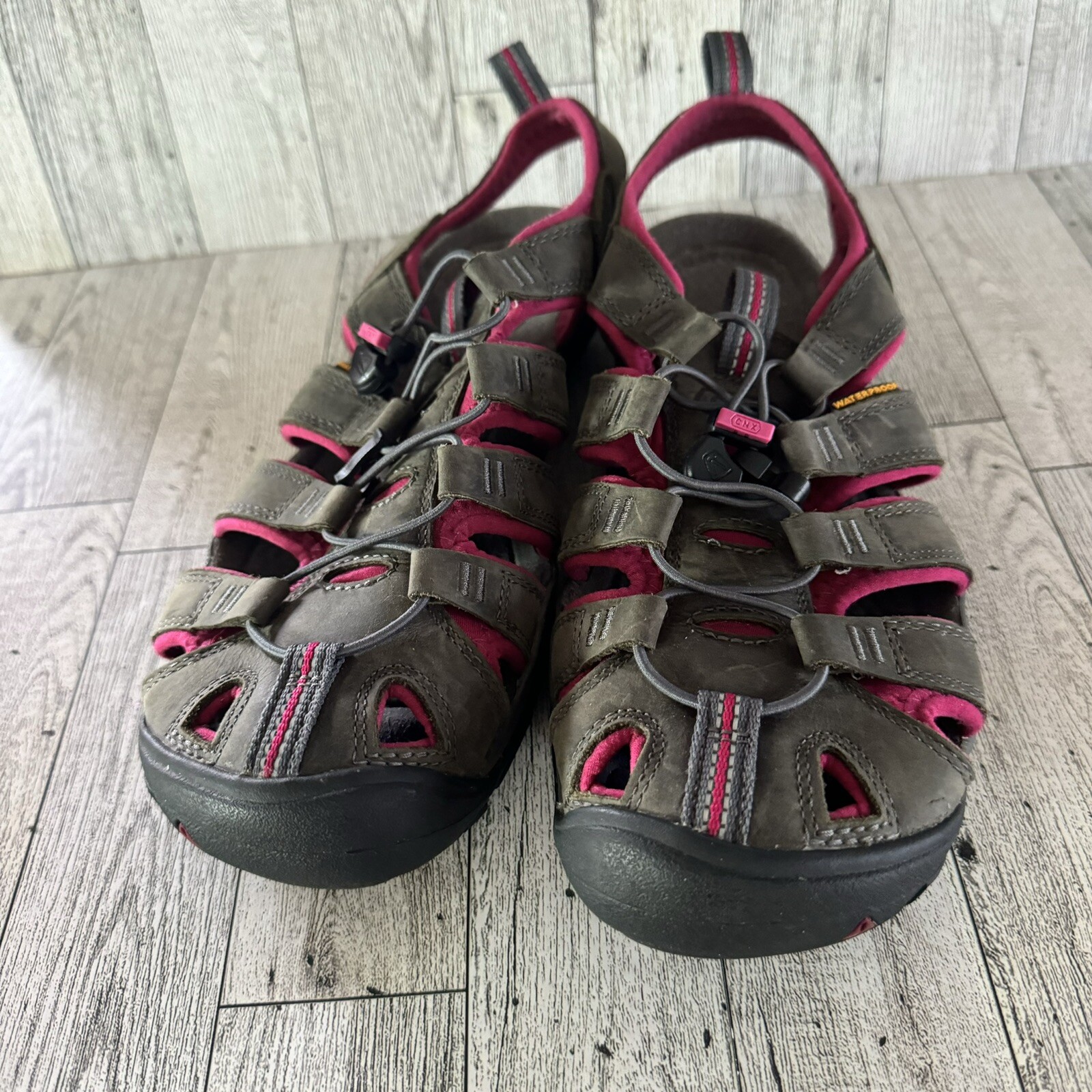 Keen Newport sandalo scarpa donna taglia 9 5 grigio atletico sport escursionismo