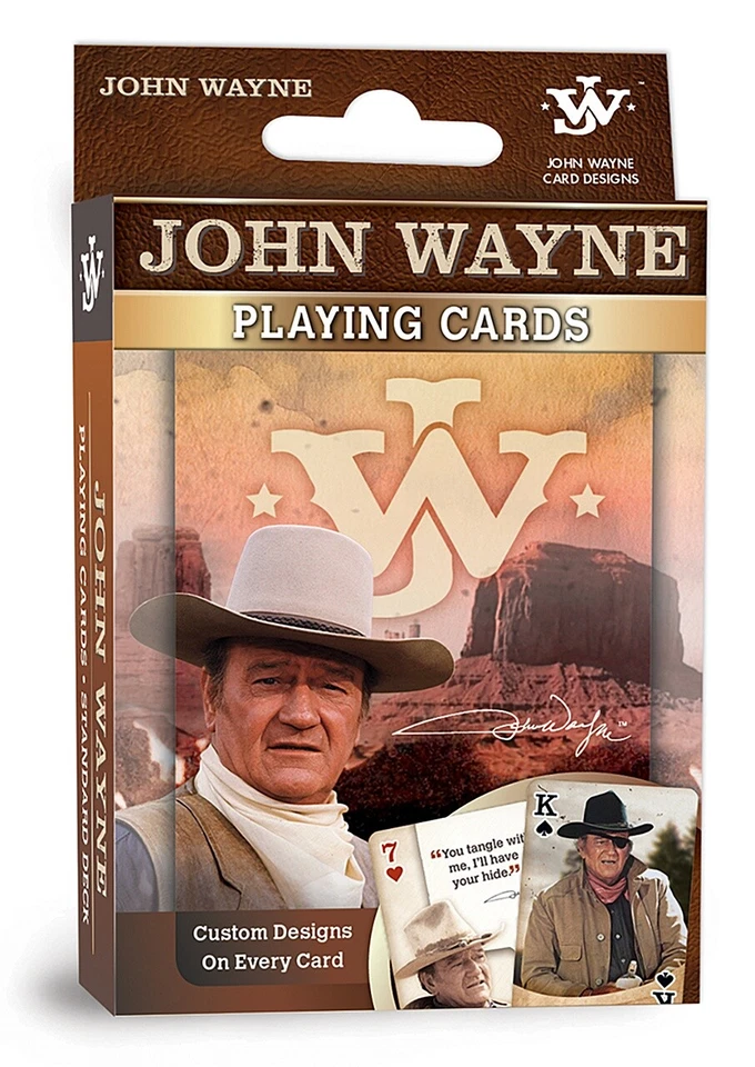 John Wayne JW Set 52 Spielkarten + Joker