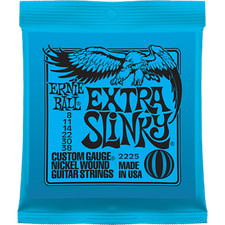 Ernie Ball 2225 Nickel Extra Slinky Electric ...