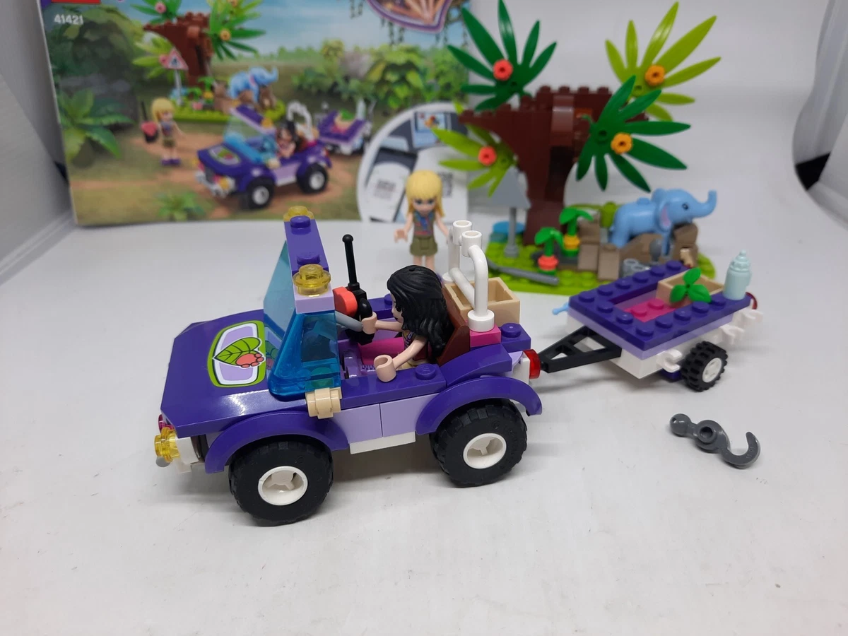 2020 LEGO FRIENDS BABY ELEPHANT JUNGLE RESCUE SET 41421 Complete No Box
