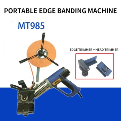 MT985 Small Woodworking Portable Edge Banding Machine 220V / 2000W Straight