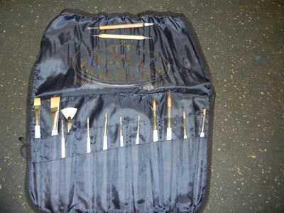  Assortment of Royal Gold Langnickel Artists Paint Brushes