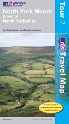 North York Moors (OS Travel Map - T..., Ordnance Survey