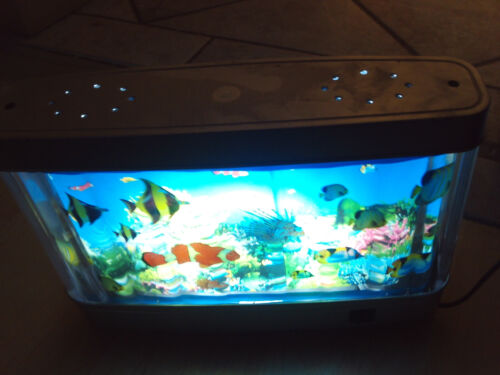 Aquarium Lampe - Fische bewegen sich - 3D Effekt Nachtlicht Kinderlampe - Bild 4 von 8