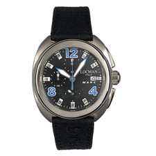 Orologio LOCMAN MARE Unisex Cronografo Titanio con R 10 ATM REF 133, 39mm Quarzo 