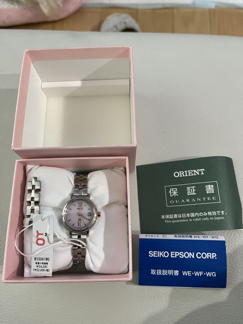 Orient Wi0061Wg Analog Solar Women Reduced Price O Ladies Orient Wi0061Wg Analog Solar Women Reduced Price O Ladies