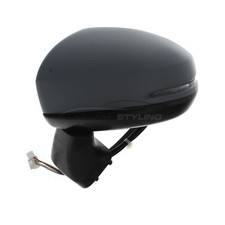 Honda Jazz Mk4 2015-> Door Wing Mirror Electric Primed Passenger Side Left Hand