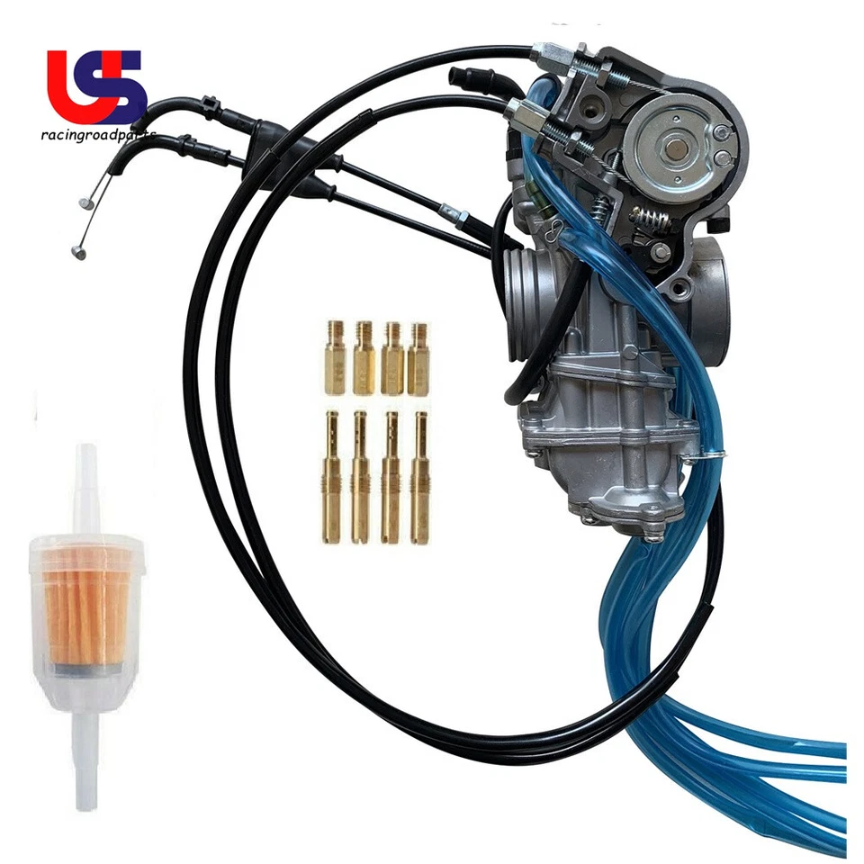 Cable de carburador y acelerador para Suzuki RMZ250 2004 2005 2006 2007 2008 2009 Carb Foto 4 de 4