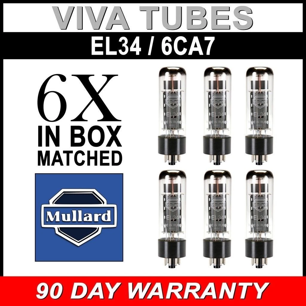 El34 Tubes Mullard for sale | eBay