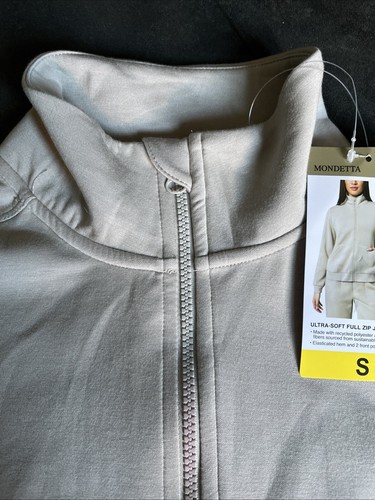 Ladies Mondetta Ultra-Soft Full Zip Jacket NWT Size Small - Picture 5 of 10