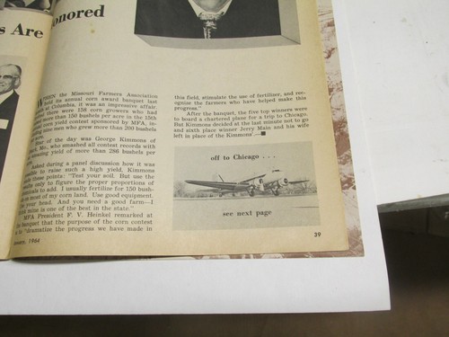 MFA OIL 1964 The Farmer 50 Years Missouri Farmers Association KOSTENLOSER Versand USA - Bild 6 von 12