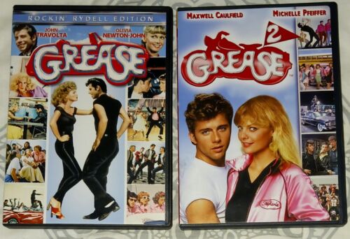 Grease/Grease 2 (DVD, 2013, 2-Disc Set, Rockin Rydell Edition/Grease 2)