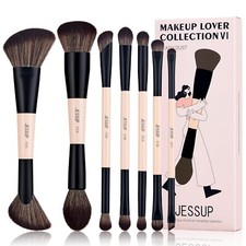 Jessup Pinselset Make Up Pinsel Set 14-in-7 d...