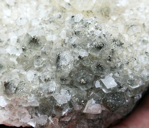 Rare Beauty Hexagonal Columnar Calcite & Pyrite Crystal Mineral Specimen/China - Picture 10 of 12