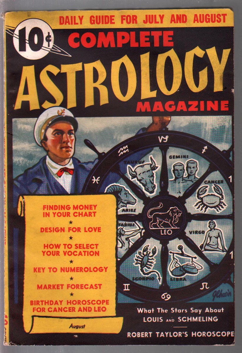 Complete Astrology #1 7/1938-1st issue-numerology-horoscopes-VG/FN