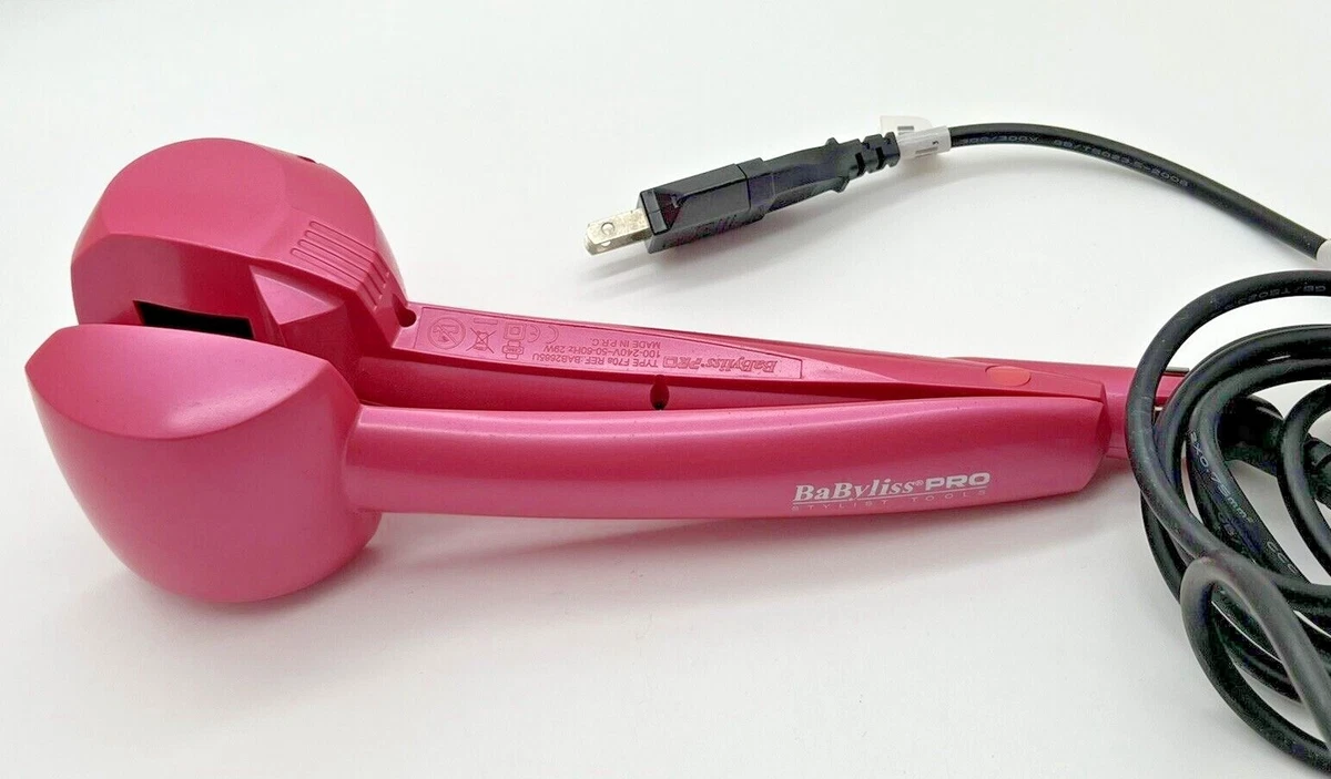 Pink babyliss top curl secret